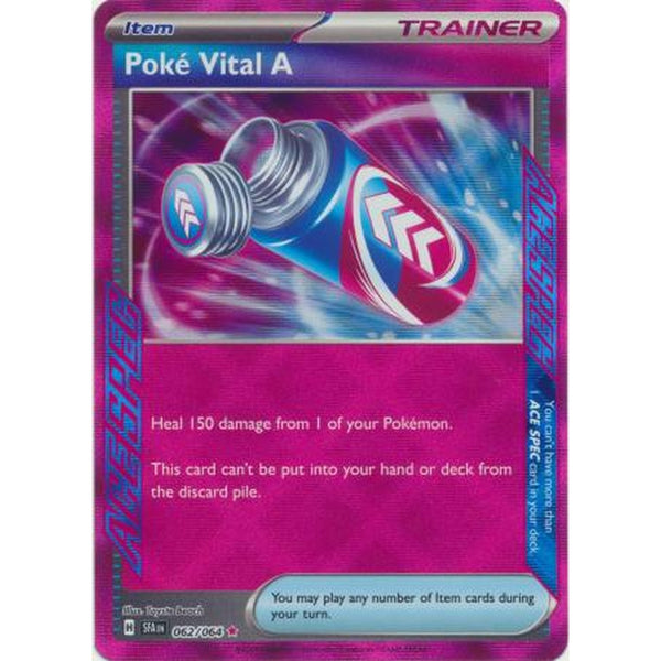 Poke-Vital A - 062/064 - Ace Rare