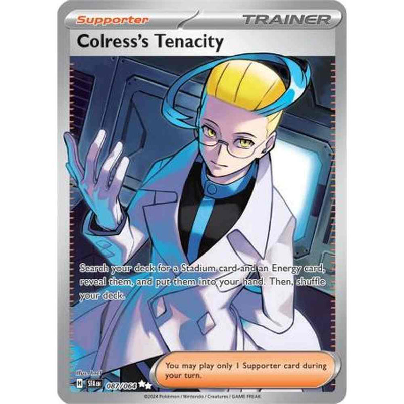 Colress's Tenacity - 087/064 - Full Art Secret Rare