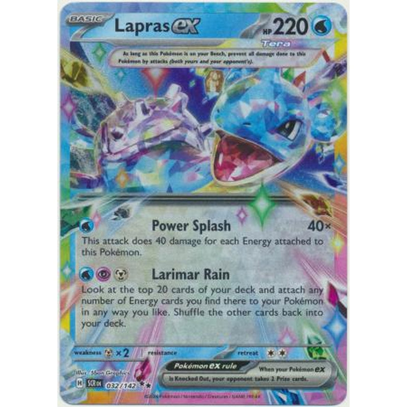 Lapras ex - 032/142 - Ultra Rare