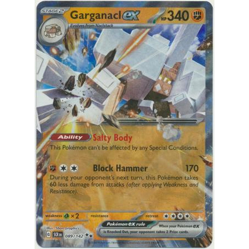 Garganacl ex - 089/142 - Ultra Rare