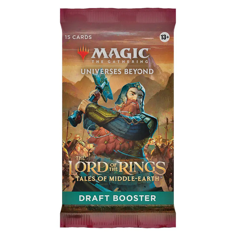 Magic the Gathering - Lord of the Rings Tales of Middle Earth Draft Booster