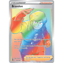 Brandon 203/195 Silver Tempest 2022 NM Full Art