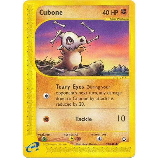 Cubone - 72/147 - Common