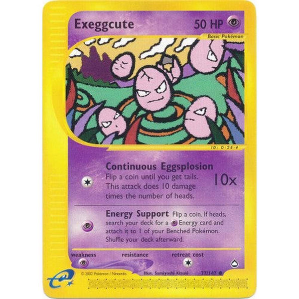 Exeggcute - 77/147 - Common