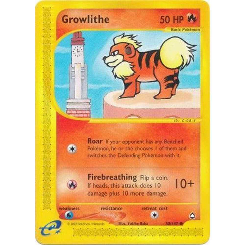 Growlithe - 80/147 - Common