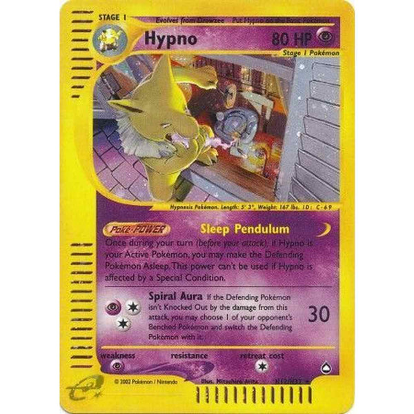 Hypno - H12/H32 - Holo Rare DMG