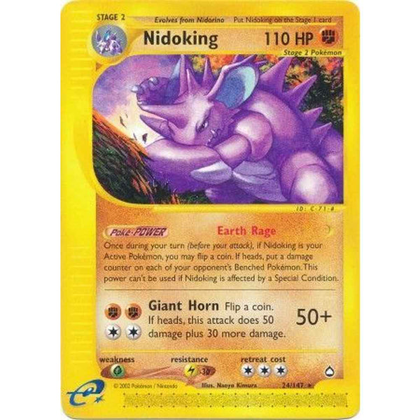 Nidoking - 24/147 - Rare