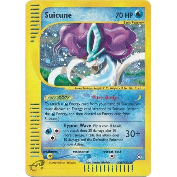 Suicune - H25/H32 - Holo Rare