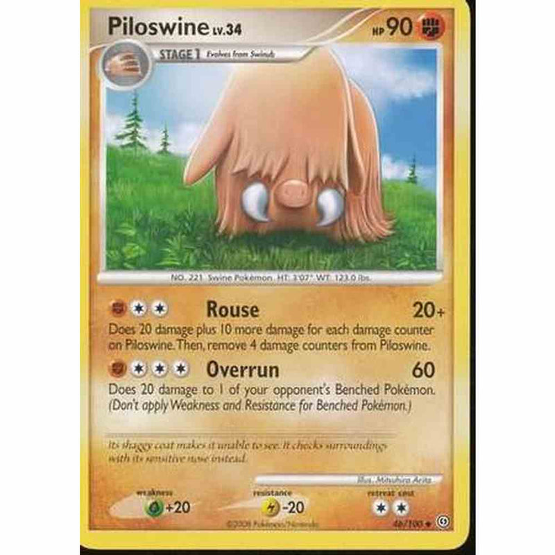 Piloswine - 46/100 - Uncommon