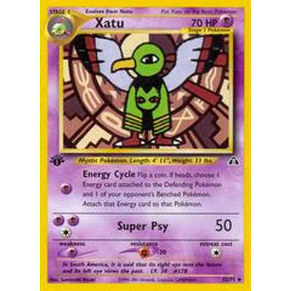 Xatu - 52/75 - Uncommon 1st Edition