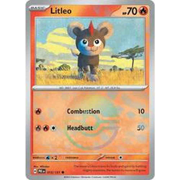 Litleo Poke Ball 015/131