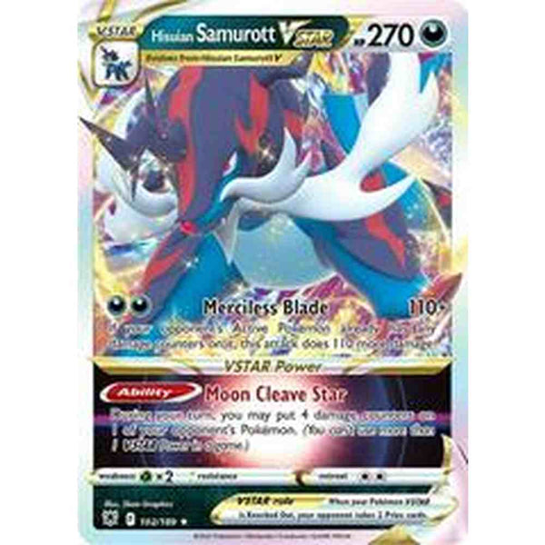 Hisuian Samurott VSTAR - 102/189 - Ultra Rare