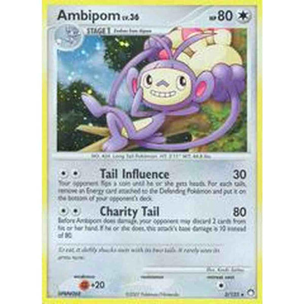 Ambipom - 3/123 - Rare Holo