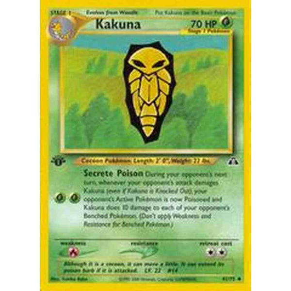 Kakuna - 41/75 - Uncommon 1st Edition