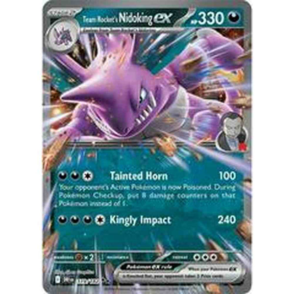 Team Rocket's Nidoking Ex - 119182 - Ultra Rare