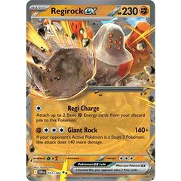 Regirock Ex - 101/182 - Ultra Rare