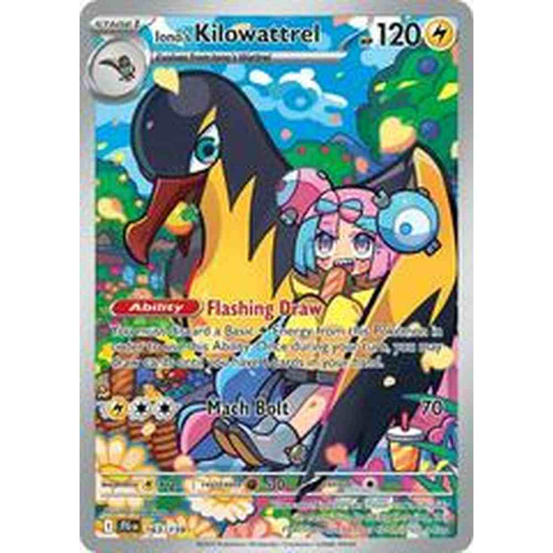 Iono's Kilowattrel - 163/159 - Illustration Rare