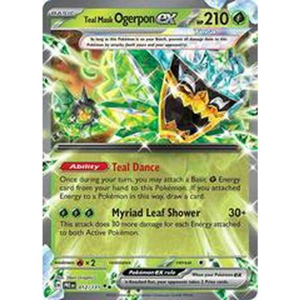 Teal Mask Ogerpon Ex 012/131 - Ultra Rare