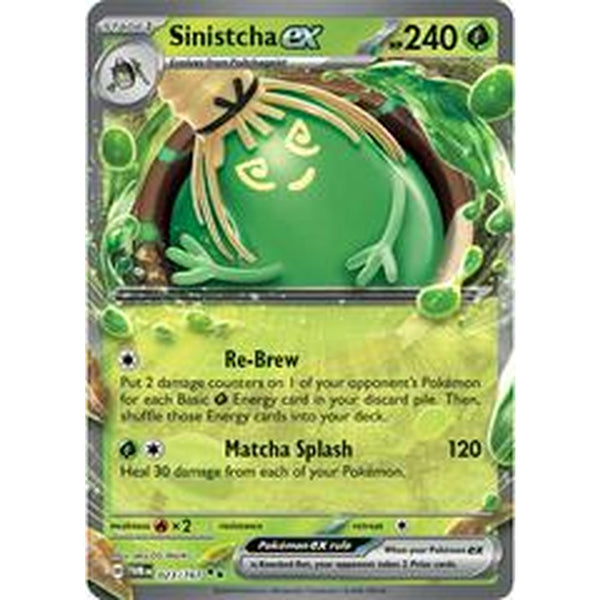 Sinistcha ex - 023/167 - Ultra Rare