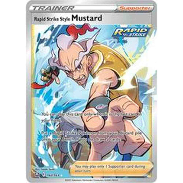 Rapid Strike Style Mustard 162/163 - Full Art Ultra Rare