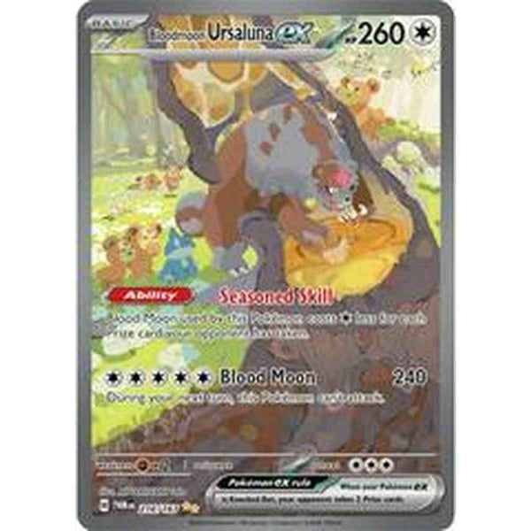 Bloodmoon Ursaluna ex - 216/167 - Alternate Art Ultra Rare