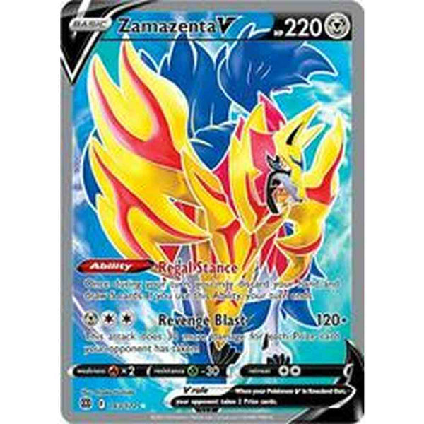 Zamazenta V - 163/172 - Full Art Ultra Rare