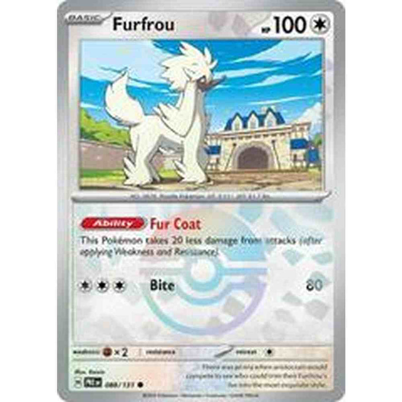 Furfrou Poke Ball 088/131