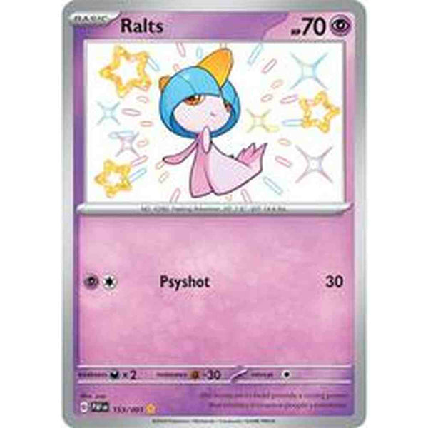 Ralts - 153/091 - Shiny Rare