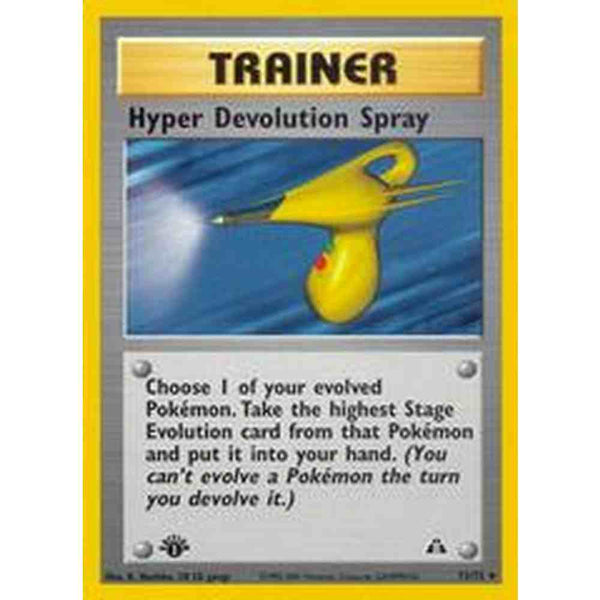 Hyper Devolution Spray - 73/75 - Uncommon 1st Edition