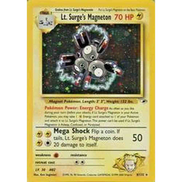 Lt. Surge's Magneton - 8/132 - Holo Unlimited