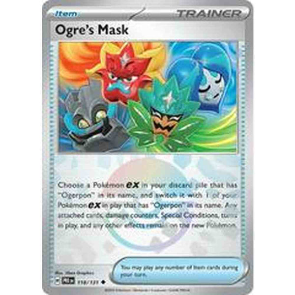 Ogre's Mask Poke Ball 118/131