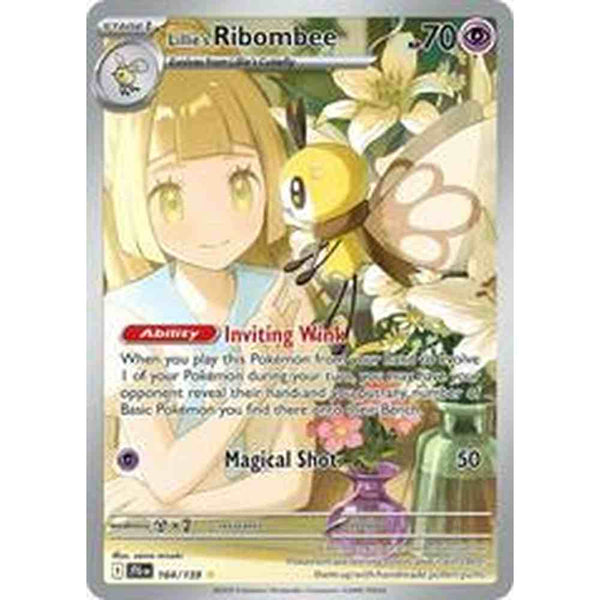 Lillie's Ribombee - 164/159 - Illustration Rare