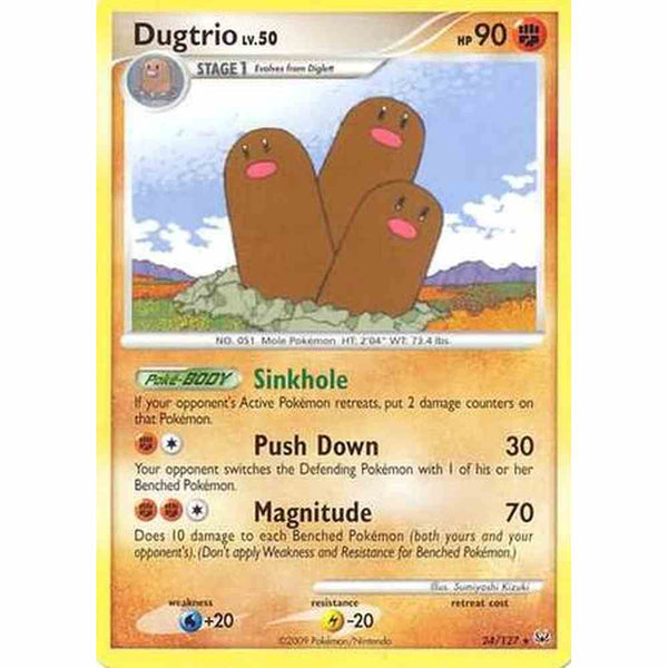 Dugtrio - 24/127 - Rare