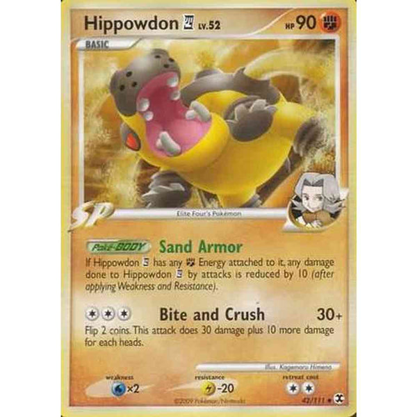 Hippowdon 4 - 42/111 - Uncommon
