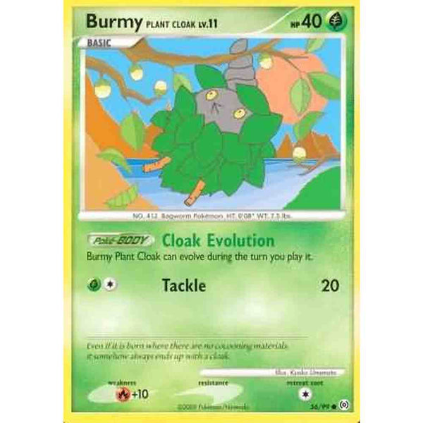 Burmy Plant Cloak - 56/99 - Common
