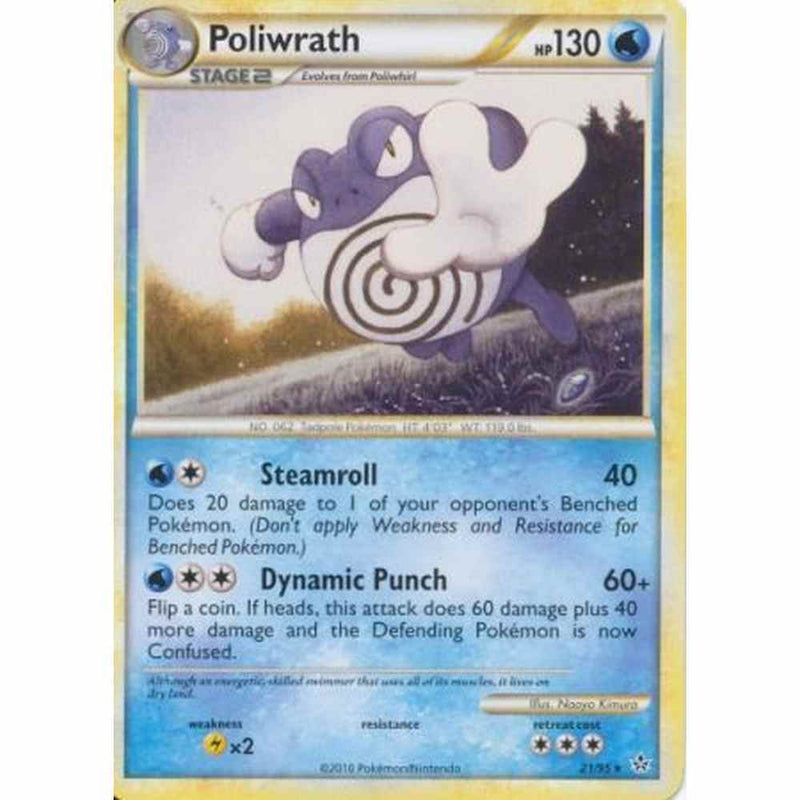 Poliwrath - 21/95 - Rare