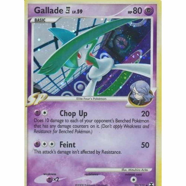 Gallade 4 - 20/111 - Holo Rare Theme Deck Exclusive