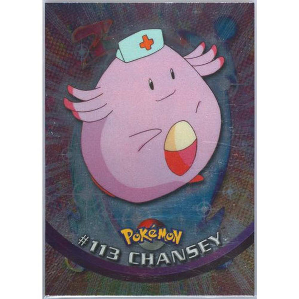 Topps Chansey #113 - Holo Foil