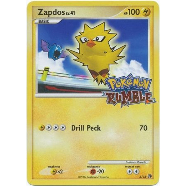 Zapdos - 8/16 - Rare - Rumble