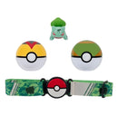 Pokemon - Clip 'N Go - Poke Ball Belt Sett Bulbasaur