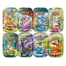 Pokemon Prismatic Evolutions 8 Mini-Tins Costco Eksklusiv Boks