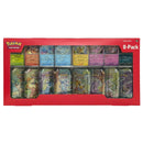 Pokemon Prismatic Evolutions 8 Mini-Tins Costco Eksklusiv Boks