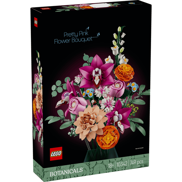 LEGO Vakker bukett med rosa blomster