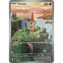 Victini 208 SVP Promo Mint Pokémon card with silver border and fire attack