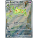 Reuniclus 212 Promo (2025) Mint Pokémon card with silver holographic finish and forest background