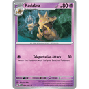 Kadabra 064/165 Mint Pokémon 151 trading card with silver border and purple gradient