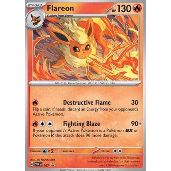 Flareon - SVP167 - Prismatic Evolution Promo