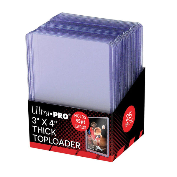 Ultra PRO Toploader 55PT - Action Thick Toploader 25 stk