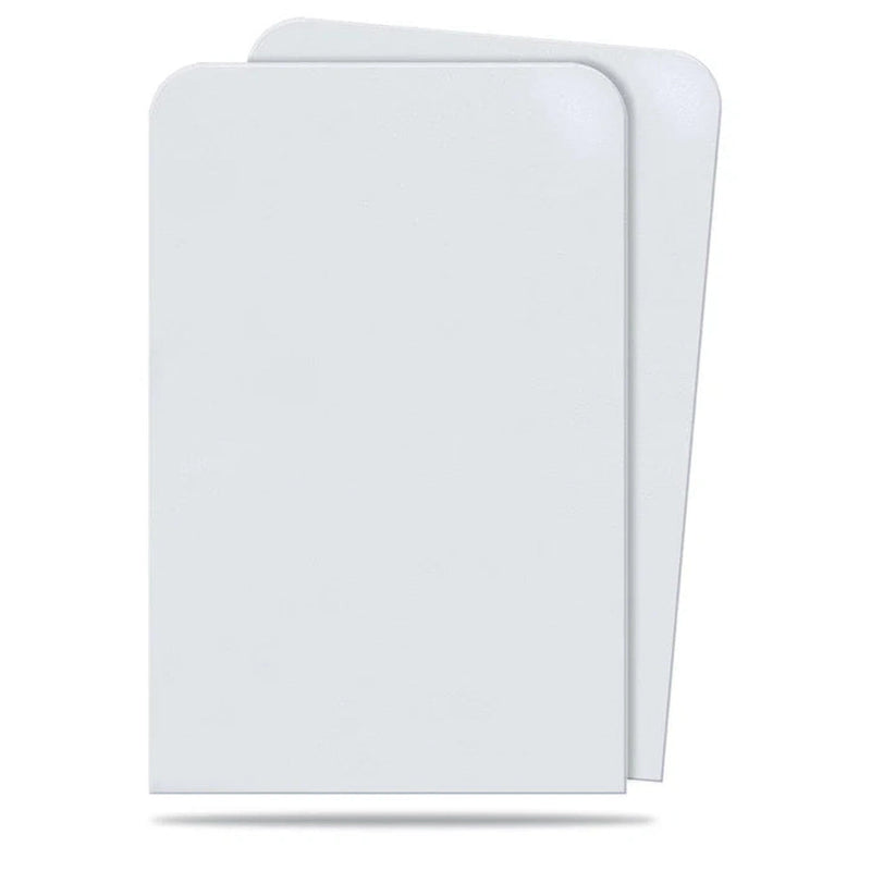 Semi-Rigid White Card Deck Dividers Pack 10 stk.