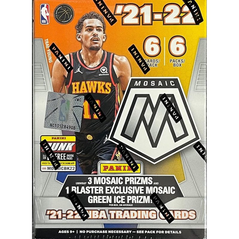 2021-22 Panini Mosaic Basketball Exclusive Blaster Box